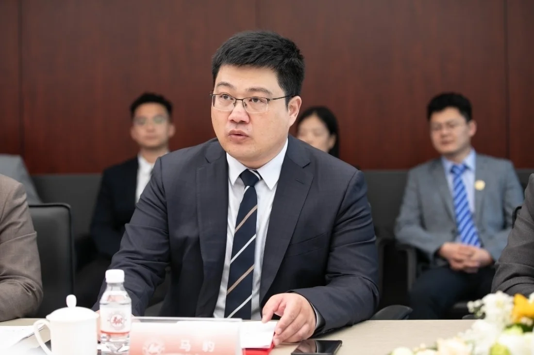 2024年7月31日，马豹主任在法律服务公益项目签约捐赠仪式上讲话